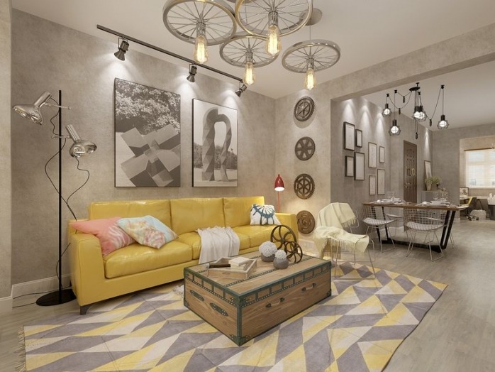 灰色實木地板原來這么美！